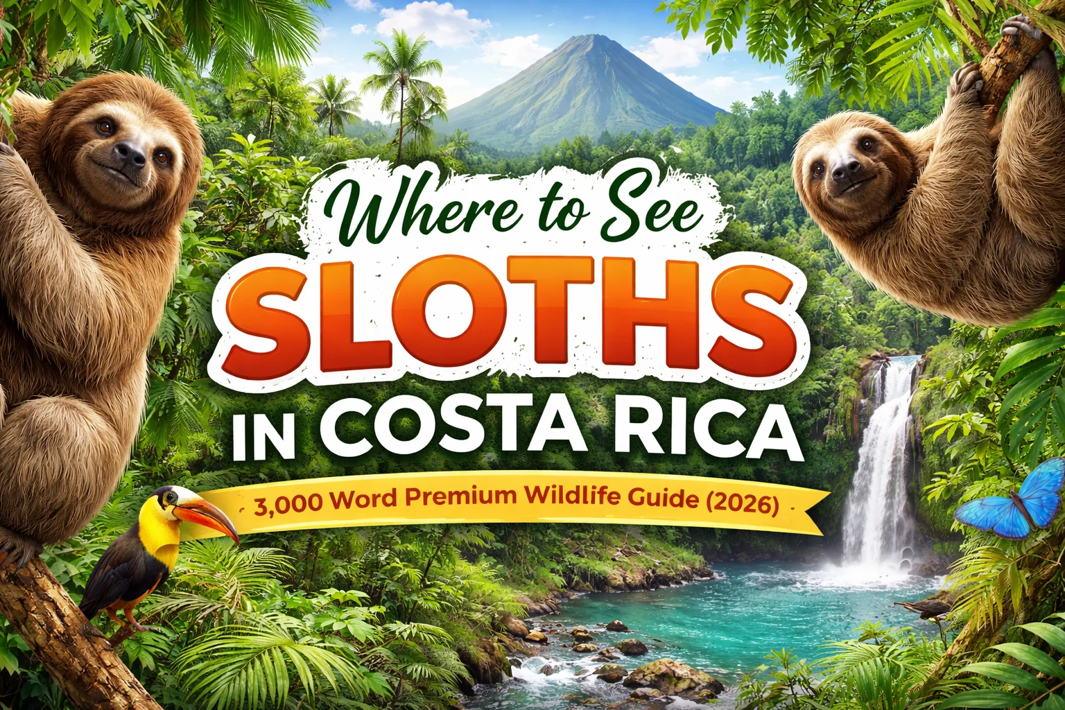 Where to See Sloths in Costa Rica