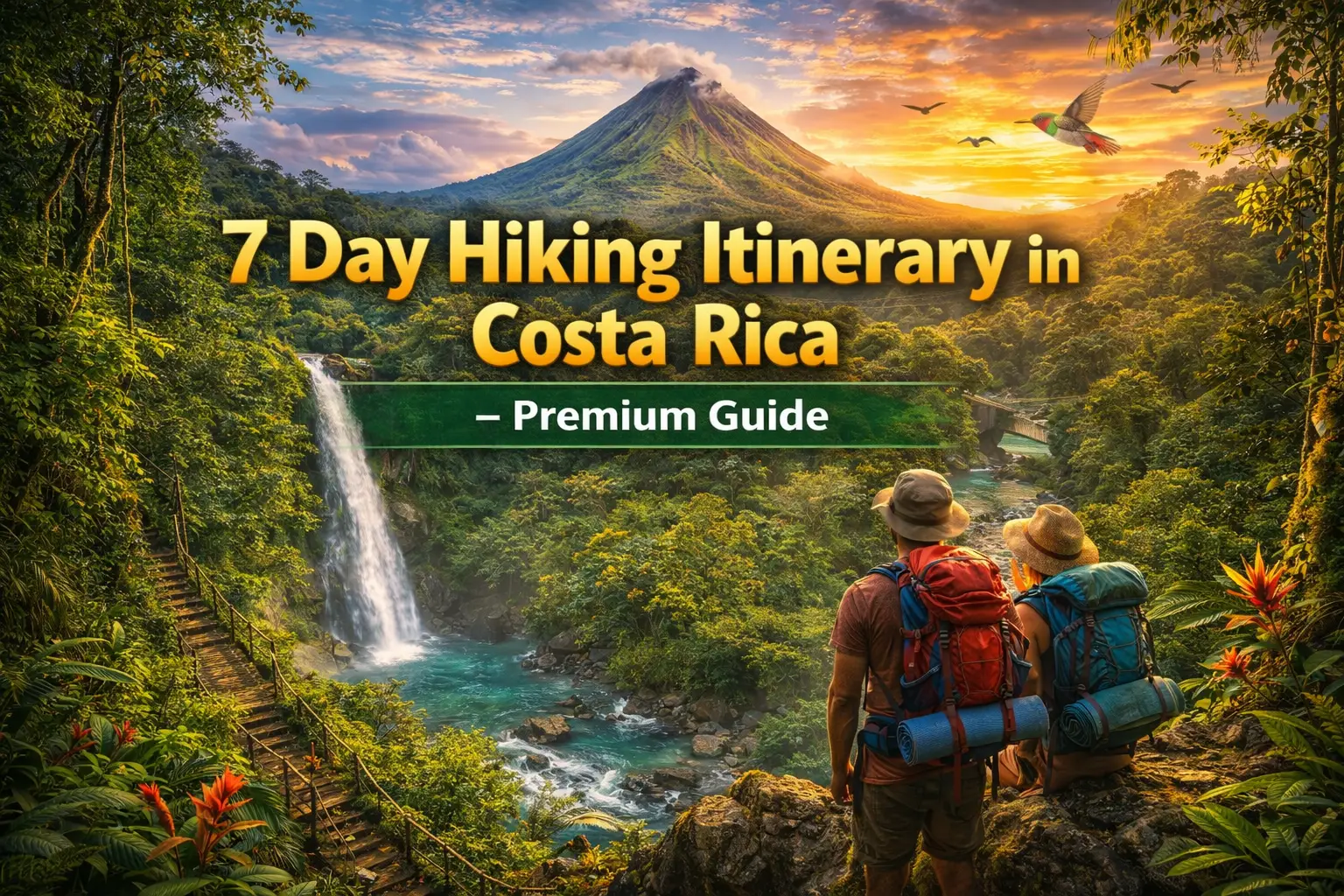 7 Days Hiking Itinerary in Costa Rica