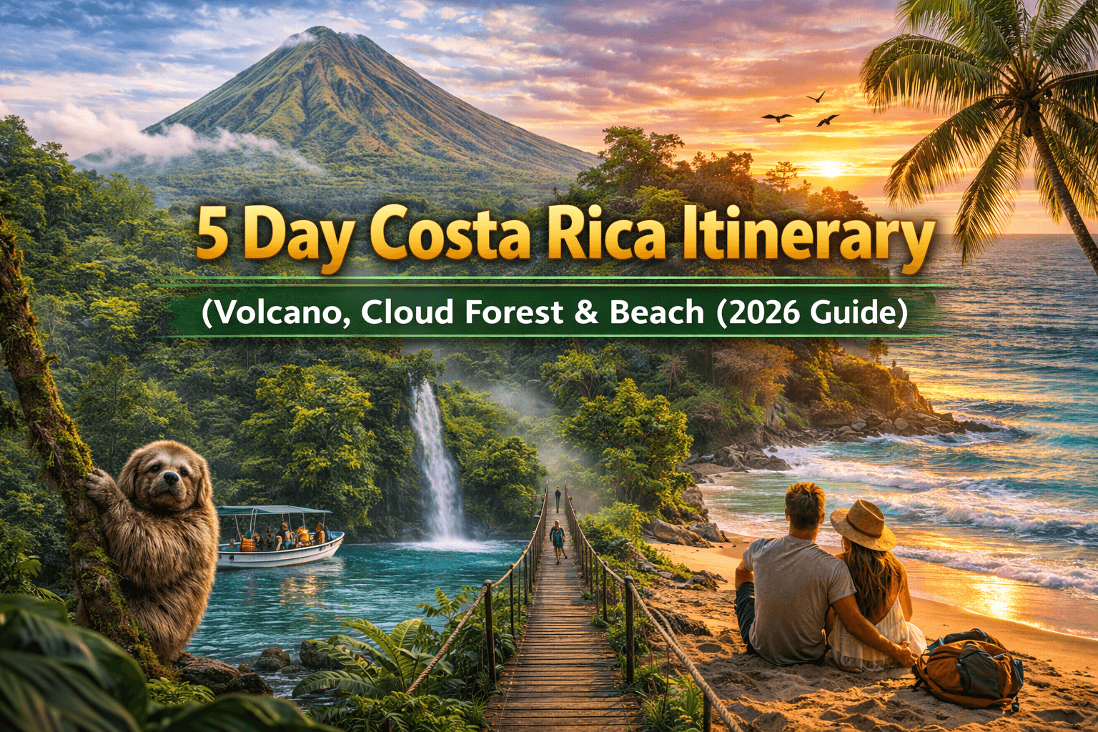 5 Day Costa Rica Itinerary