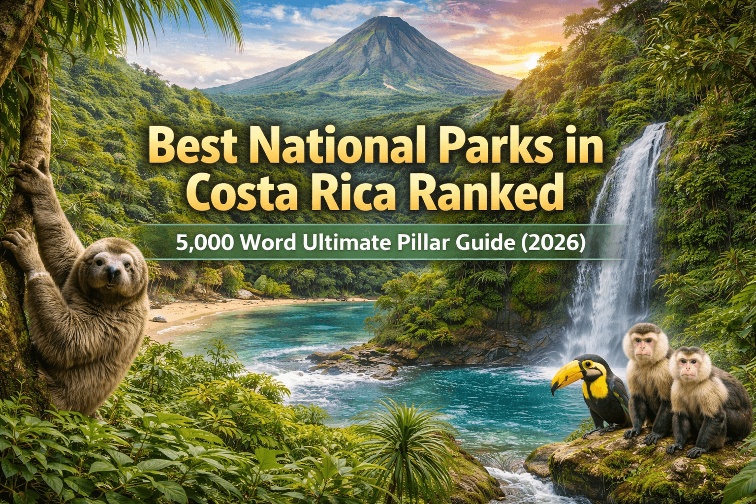 Best National Parks in Costa Rica Ranked